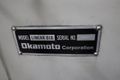 Okamoto Linear 6.18 Hand Feed Surface Grinder, 6"x18", Heidenhain 2-Axis DRO, EM Chuck, Vac-U-Guard, Coolant- Auction Item