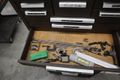 Kennedy 3-Tier Portable Tool Cabinet with Contents: Assorted Cutting Tools and More- Auction Item