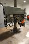 Clausing Model 2236 20" Drill Presses (2) on Steel Table, 2-Speed Motors, Hand Quill Feeds, Jacobs Drill Chucks, Safety Shields- Auction Item