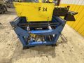 12" W X 18" STROKE PRESS ROOM EQUIPMENT PRE PNEUMATIC COIL STRAIGHTENER & AIR FEEDER : STOCK #23