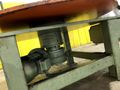 3,500 LB X 40" DYNAMIC FEEDS MODEL #PH-1000 MOTORIZED PALLET TYPE HORIZONTAL COIL REEL DECOILER: