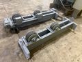 20,000 LB (10 TON) ARONSON MODEL #WRD10 POWERED TANK TURNING ROLLS, DRIVE & IDLER: YOBRO #25145