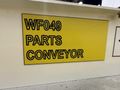 120" X 20" TITAN MODEL #WF049 STEEL BELT PARTS TRANSFER CONVEYOR: STOCK #19457