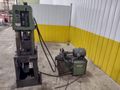 50 TON WA WHITNEY MODEL #664-138 HYDRAULIC 4 POST PRESS & SHEAR: STOCK #22907
