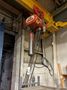 3 TON X 20' CLEVELAND TRAMRAIL UNDERSLUNG BRIDGE & 3-TON CM LODESTAR HOIST: STOCK #23054