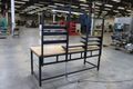 Butcher Block  96″ x 36″ Wood Top Desk w/ Overhead Light