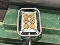 12' X 1/4" ROUNDO MODEL #PS-205 DOUBLE PINCH HYDRAULIC 3 ROLL PLATE ROLL: STOCK #23118