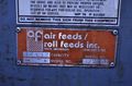 12" X 12" X .187" AIR FEEDS FEEDER STRAIGHTENER