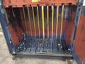 60" X 30" JV MANUFACTURING MODEL #VB60-B HYDRAULIC DOWNSTROKE VERTICAL CARDBOARD BALER: STOCK #2