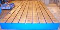 Floor Plates, 86" X 157" X 12" T-Slotted Floor Plate, Leveling Screws, New, #25274