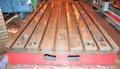 78" x 157" x 16.5" T-Slotted, 8 T-Slots on 10" Centers, 16.53" Thick,____ Cast Iron, Matched, 4-Available, #27523
