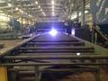 196 Ton Franklin Punch/Plasma, 72"W, 40' Infeed, Hypertherm HT4400 400 Amp, '03, #26284