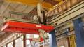 IGM Robotic Weld Cell, X1377", Y118", Z59", (2) 49" Pos, 51" Sw, (2) 6-Ax Robots, '07 #26597
