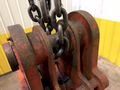 20,000 LB 10 TON BUSHMAN MODEL 6100 SINGLE RIM VERTICAL COIL LIFTING TONG SCISSOR TYPE COIL LIFT