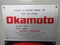 Okamoto ACC-124DX 3-Axis Automatic Horizontal Surface Grinder, 12" x 24" Operation, Electromagnetic Chuck, Downfeed Digital Readout