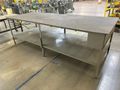 10′ L x 4′ W Heavy Duty Steel Metal Frame Table w/ drawers