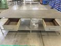 10′ L x 4′ W Heavy Duty Steel Metal Frame Table w/ drawers