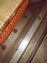 8" X 8" X 1/8" AMADA MODEL #CSW-220 DUAL HEAD CORNER NOTCHER & COPER: STOCK #10339