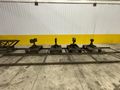 12" HOLLOW SPINDLE DRILCO ROTARY PIPE WELDING POSITIONER W/ MOBILE PIPE STANDS: STOCK #21898
