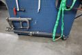 Portable Tool Rack with: Clamps, Hand Tools, Lifting Straps, Chains, Eye-Bolts, Hooks- Auction Item