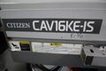 Citizen K16E Type VIIP CNC Swiss Machine, CAV16KE-IS Bar Feed, LNS Chip Conveyor, Coolblaster CB510 Coolant System, Parts Conveyor- Auction Item