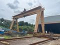 150 Ton Double Girder Mobile Gantry Crane 58′ Wide 30′ High Clearance