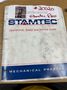 200 TON STAMTEC MODEL #G1-200 (NEW 2000) GAP FRAME PRESS, 7.87" STROKE: STOCK #20020