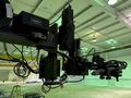 20' RANSOME RAIL MOUNTED WELDING MANIPULATOR WITH LINCOLN WELDERS: STOCK #17950