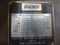 36" GARDNER MODEL #2V36M36 VERTICAL DOUBLE DISC SPRING GRINDER: STOCK 14953