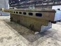 6' X 14'6" HEAVY DUTY T-SLOTTED LAYOUT TABLE ON RAISED BASE: STOCK #21788