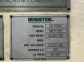 150-ton Minster "Piece-Maker" Back Geared Straight Side Press Model P2-150-60 For Sale, Year 199