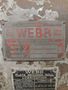 5' x 5/16" WEBB INITIAL PLATE BENDING ROLLS: STOCK #73789