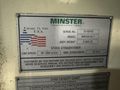 24,000 lbs. x 32" Width Minster Coil Reel and Minster Powered Straightener,  Model#MRH20-38S & M
