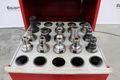 (49) Assorted CAT 50 Tool Holders in Stor-Loc Cabinet