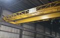 20 TON X 45'10" ZENAR OVERHEAD BRIDGE CRANE WITH POWER ROTATION OF LOWER BLOCK: STOCK #63568