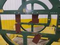 11,600 LBS RIMCO MODEL #R5-2450 ROTATOR POWERED I-BEAM ROLLOVER / ROTATOR MACHINE: STOCK #23597