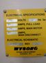 140 TON X 10' WYSONG MODEL #THS140-120 "HIGH SPEED" HYDRAULIC PRESS BRAKE: STOCK #13918
