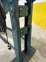 8" WIDE X 6' HIGH NEW LONDON ENG MODEL #500 MOTORIZED BELT INCLINED PARTS CONVEYOR: STOCK #20069