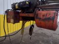 2000 LBS (1 TON) WRIGHT MODEL #W1 CABLE HOIST W/ POWERED TROLLEY: STOCK #18744