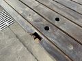 80" X 157" X 13" G & L T SLOTTED FLOOR PLATE:  STOCK #76803