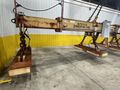 53 TON (107,500 LBS) BUSHMAN MODEL #MT420 TELESCOPING MAGNETIC SPREADER LIFTING BEAM  W/ OHIO MA