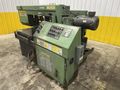16" x 16" HYD-MECH MODEL #M-16A FULLY AUTOMATIC HORIZONTAL BANDSAW WITH POWER MITRE SWIVEL: STOC