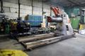 20,000 Lb. x 48″ BRADBURY Uncoiler w/Hold Down & Coil Car