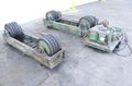 20 TON RANSOME RUBBER TIRE TANK TURNING ROLLS: STOCK #70343