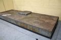 16' X 6' FABRICATED MACHINE BASE / SURFACE PLATE:  STOCK #55720