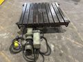 60" X 60" SHIBAURA MODEL #BFT-13CW2 T-SLOTTED ELECTRIC POWERED ROTARY TABLE: STOCK #19526