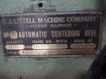 4,000 LB 2 TON x 24" LITTELL MODEL #40  MOTORIZED UNCOILER COIL REEL: STOCK #15324