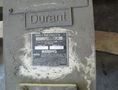 5000 LB 2.5 TON X 42" DURANT TOOL MODEL R50-25 MOTORIZED HORIZONTAL COIL REEL PALLET DECOILER: S