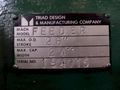 24" TRIAD DESIGN & MFG FEEDER: STOCK #17013