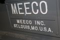 3-1/2" MEECO MODEL HD2 2-ROLL ROTARY BAR STRAIGHTENER: STOCK #10457